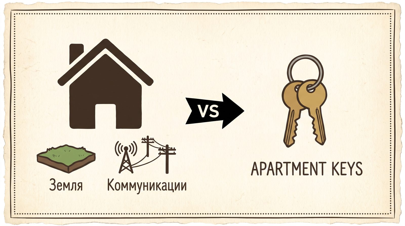 Чем дом отличается от квартиры в залоге
